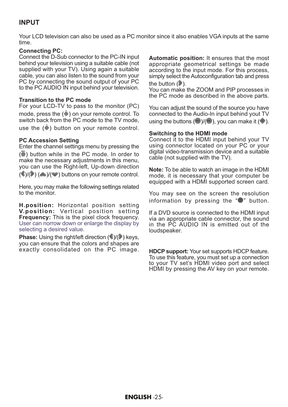 Grundig AMIRA26HDBLK User Manual | Page 24 / 28