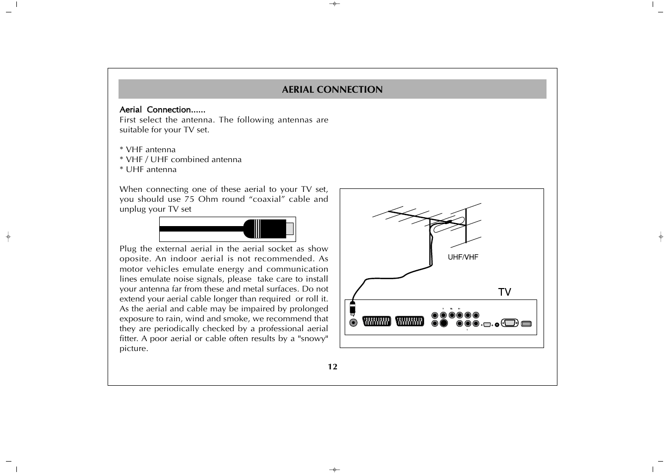 Grundig GULCD37HDIT User Manual | Page 12 / 45