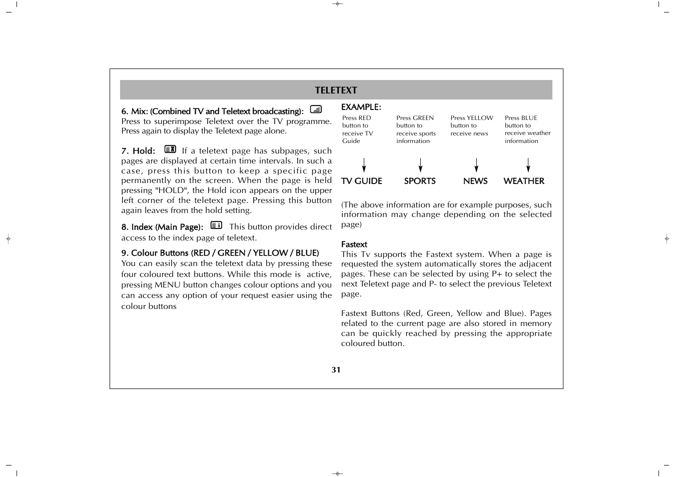 Grundig GULCD37HDIT User Manual | Page 31 / 45