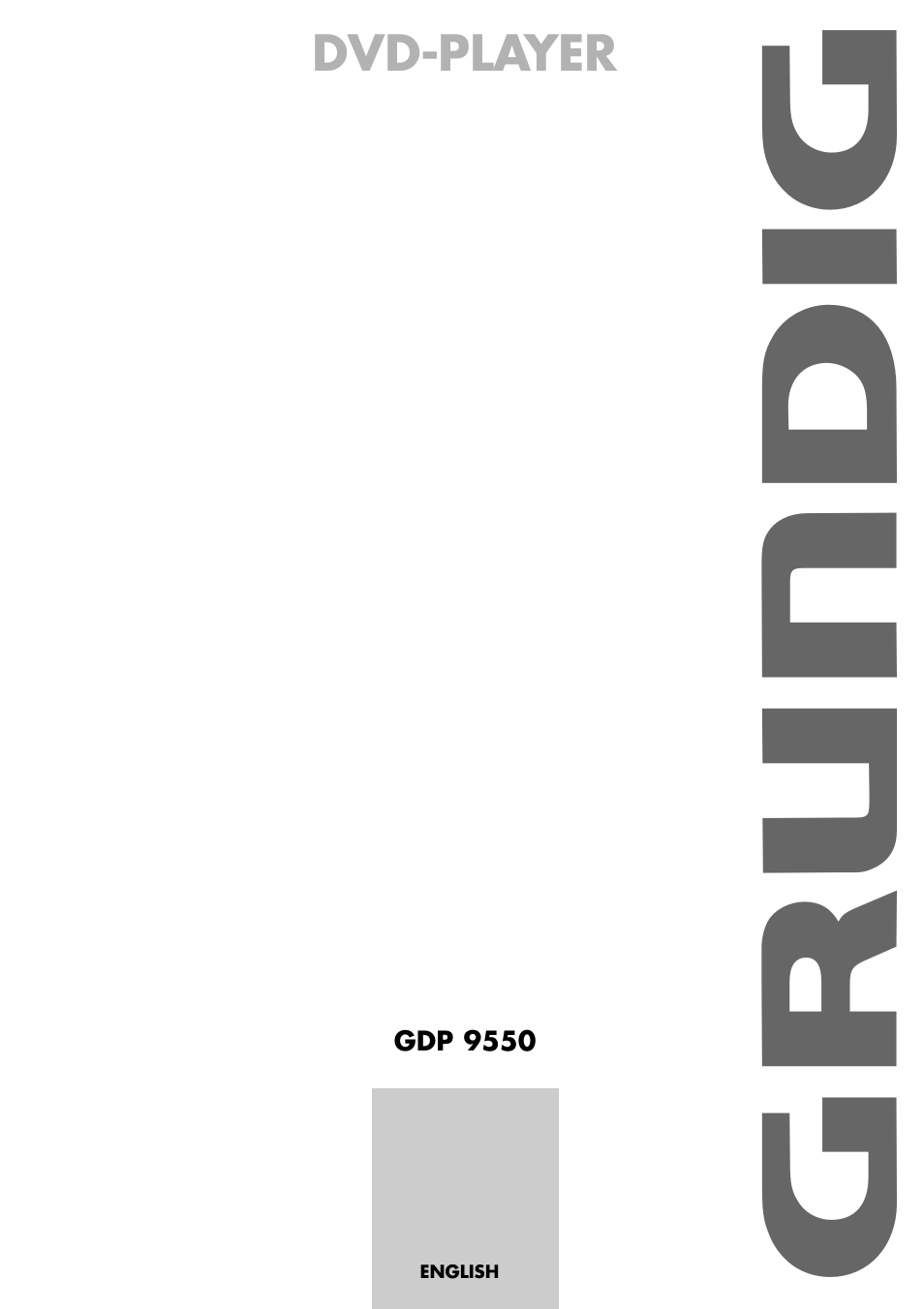 Grundig GDP 9550 User Manual | 47 pages