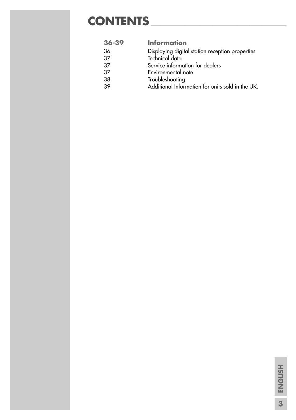 Grundig MF 72-6510/8 User Manual | Page 3 / 40