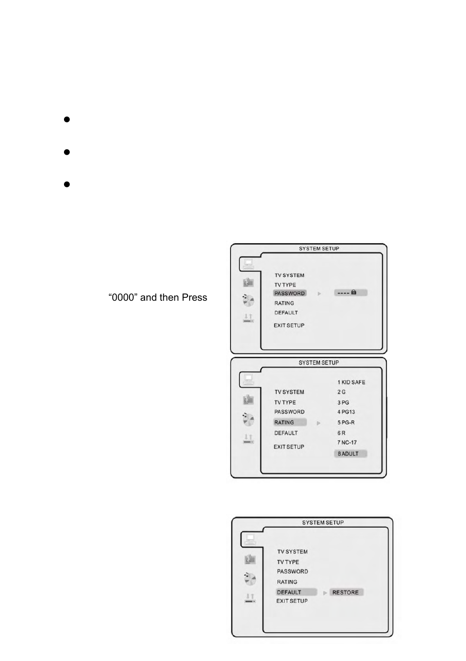 Grundig GLCD2208HDV User Manual | Page 36 / 47