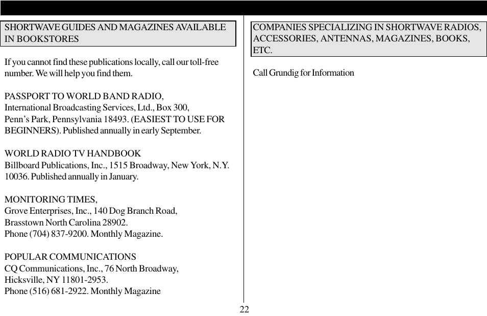 Grundig 400 PE User Manual | Page 23 / 30