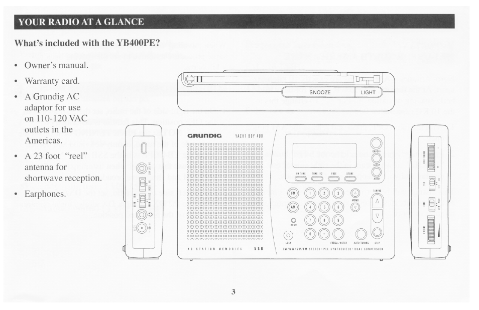 Grundig 400 PE User Manual | Page 4 / 30
