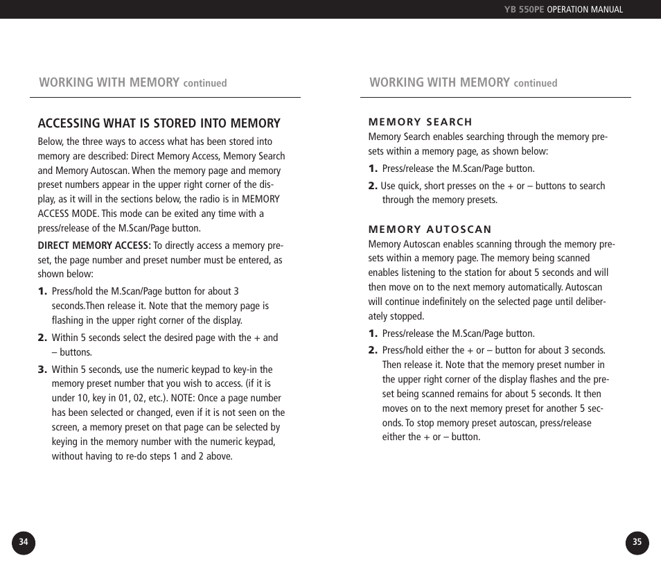 Grundig YB550PE User Manual | Page 18 / 28