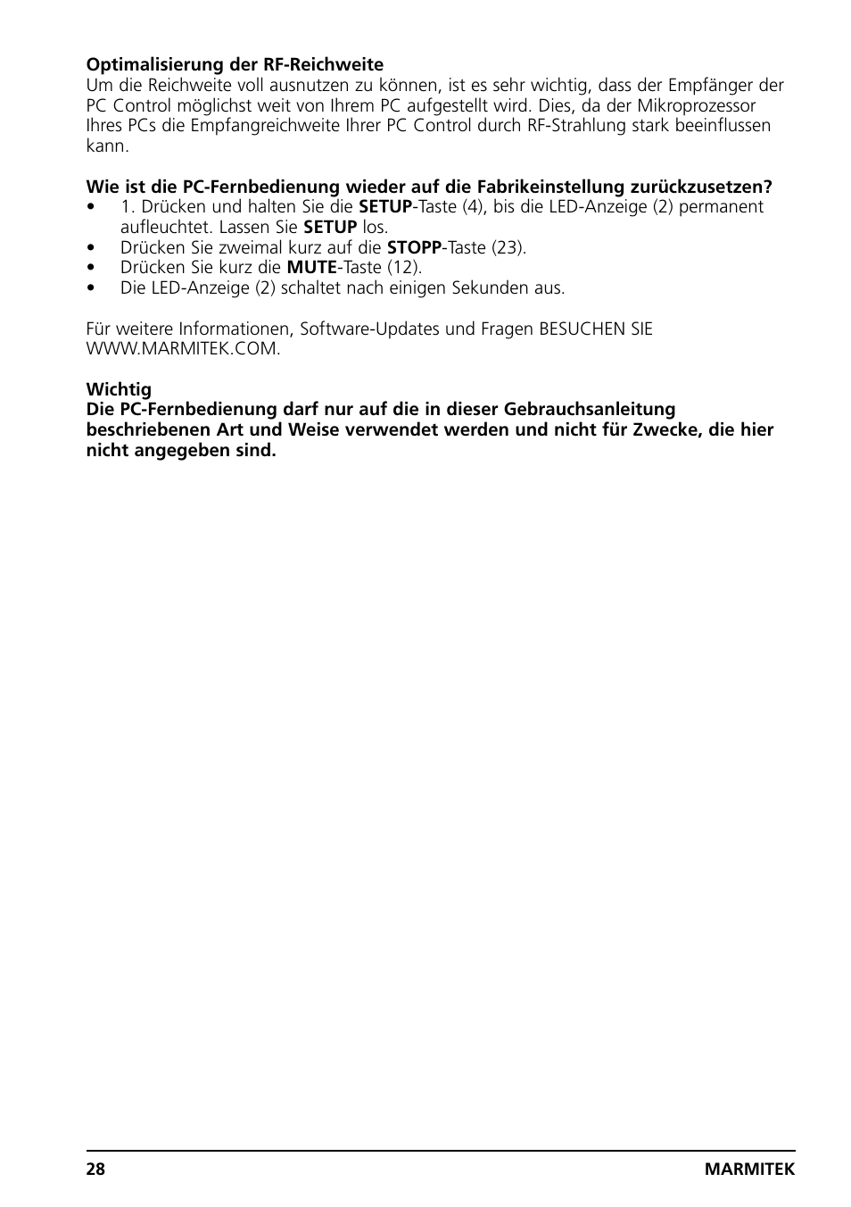 Grundig PC CONTROL User Manual | Page 28 / 56