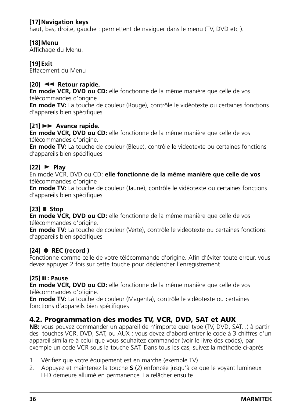 Grundig PC CONTROL User Manual | Page 36 / 56