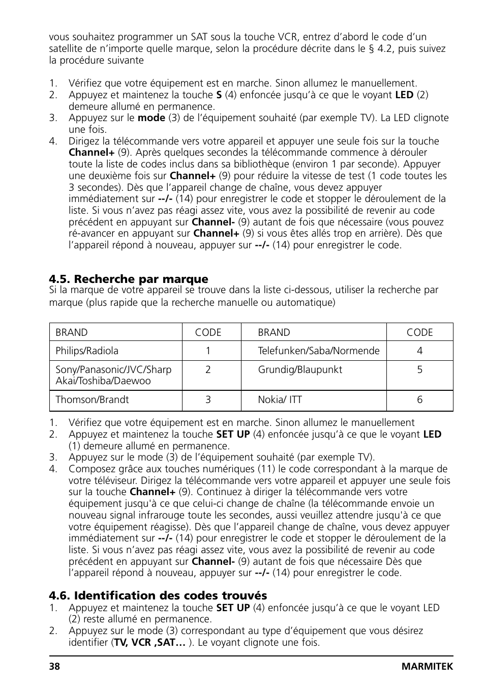 Grundig PC CONTROL User Manual | Page 38 / 56