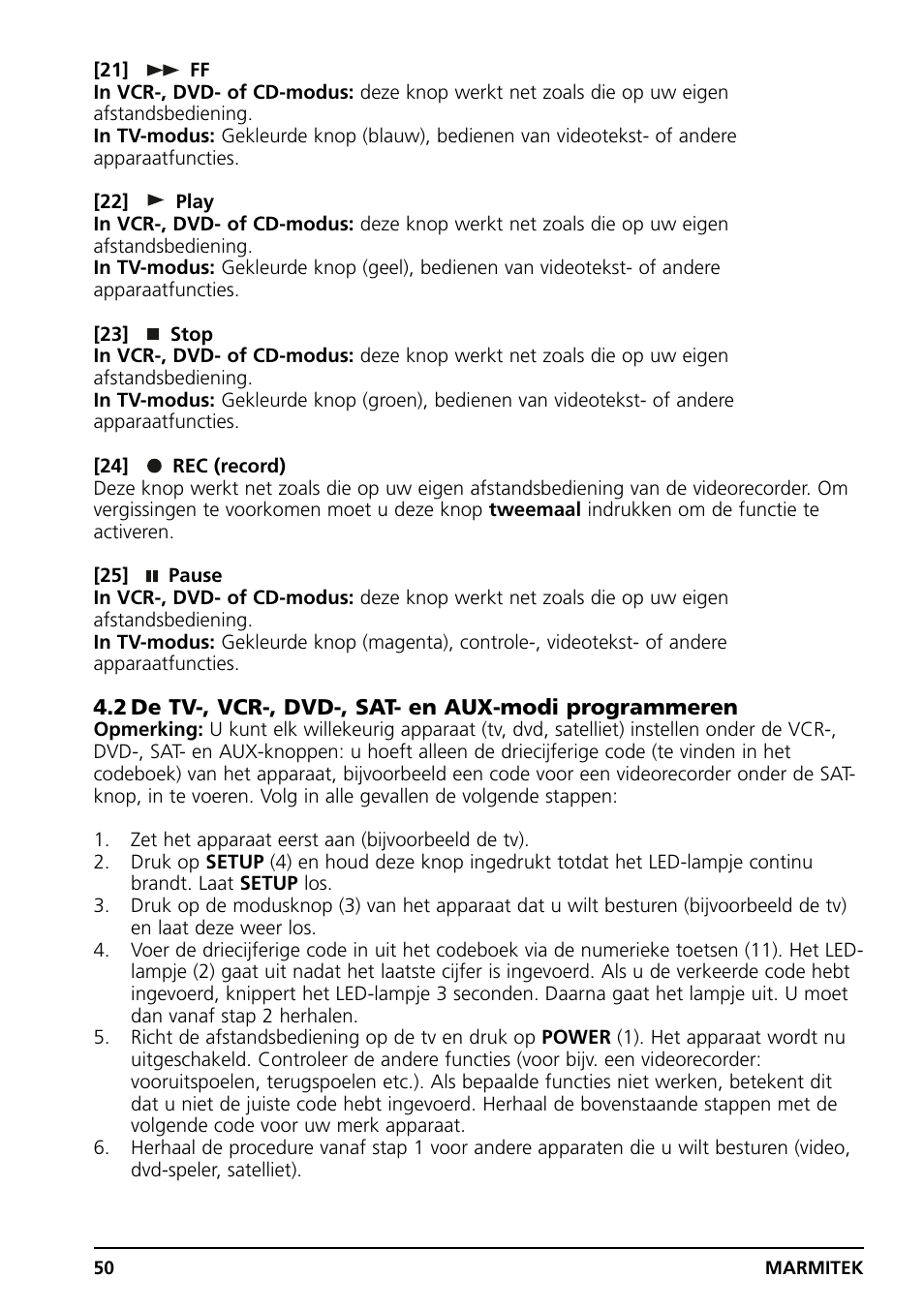 Grundig PC CONTROL User Manual | Page 50 / 56