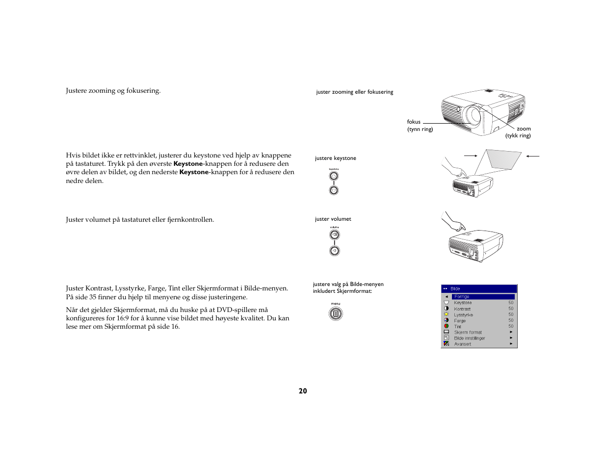 Grundig DLPTM Projector User Manual | Page 22 / 47