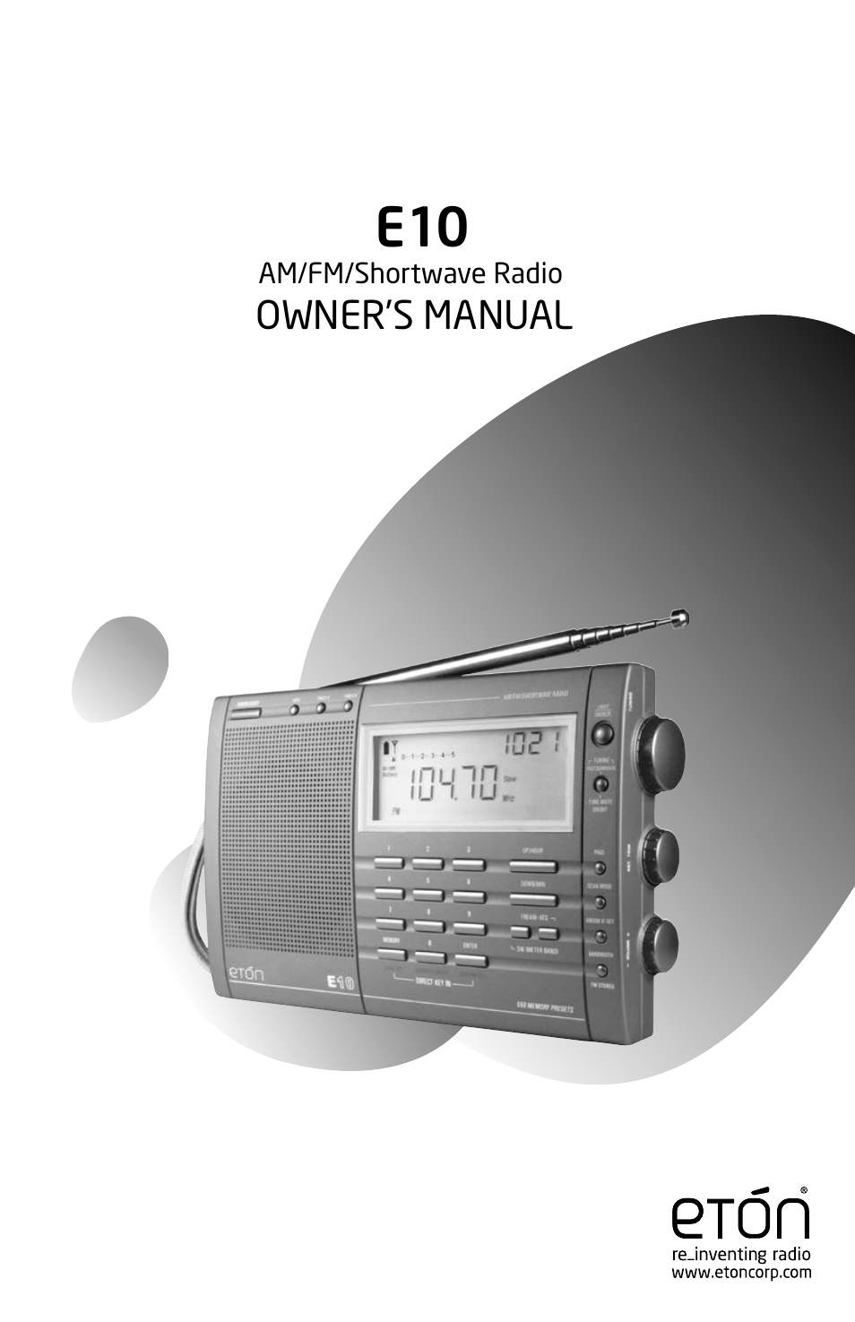 Grundig E10 User Manual | 29 pages