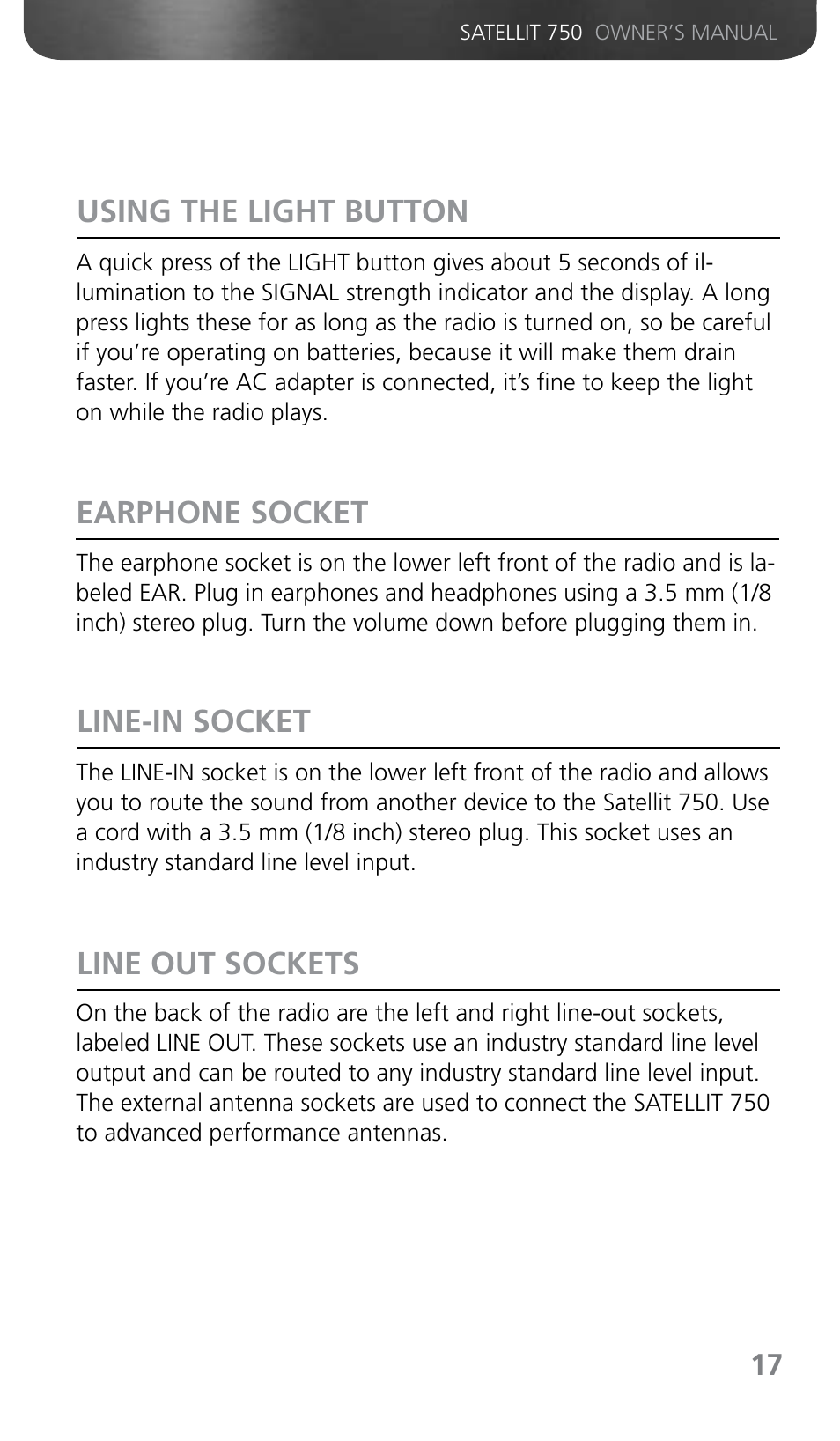 Grundig SATELLIT 750 User Manual | Page 17 / 72