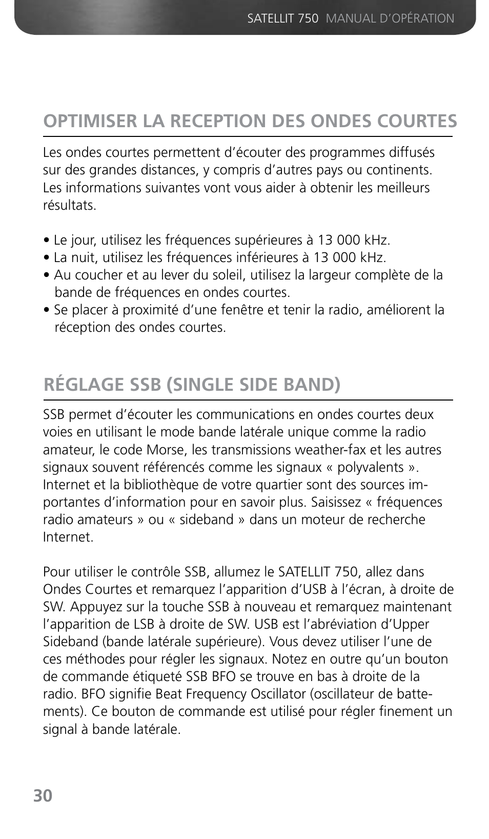 Grundig SATELLIT 750 User Manual | Page 30 / 72