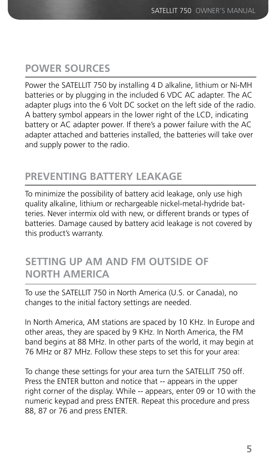 Grundig SATELLIT 750 User Manual | Page 5 / 72