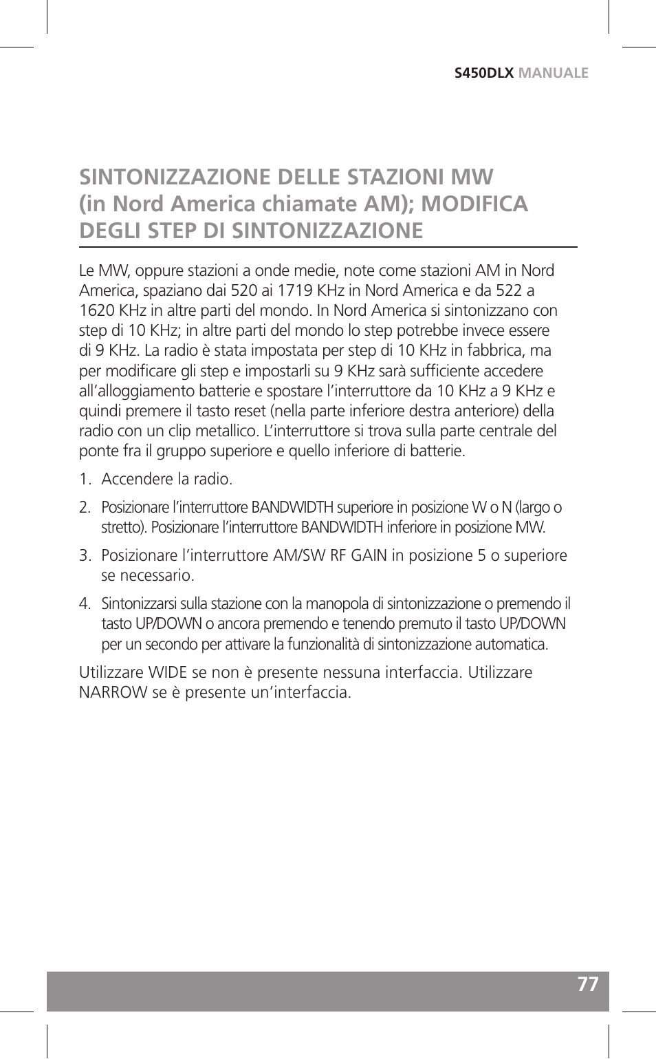 Grundig FIELD RADIO S450DLX User Manual | Page 77 / 86