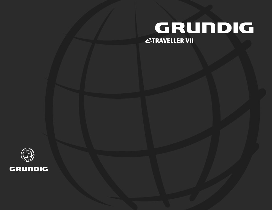 Grundig WORLD RECEIVER User Manual | 9 pages
