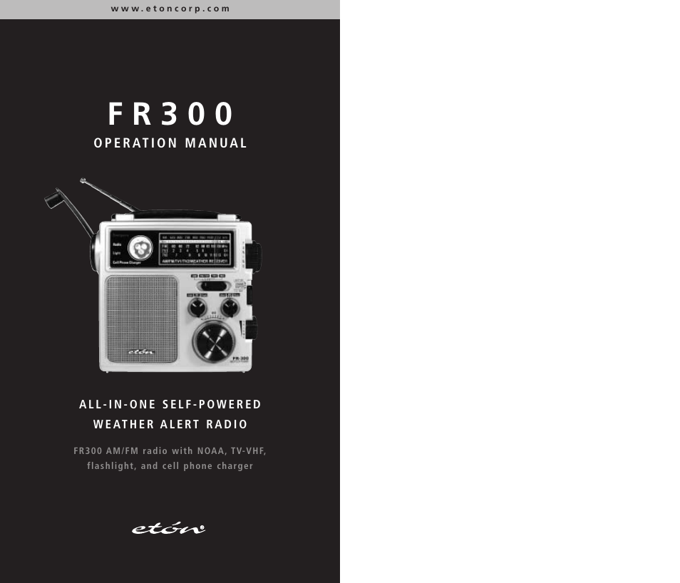 Grundig FR 300 User Manual | 32 pages