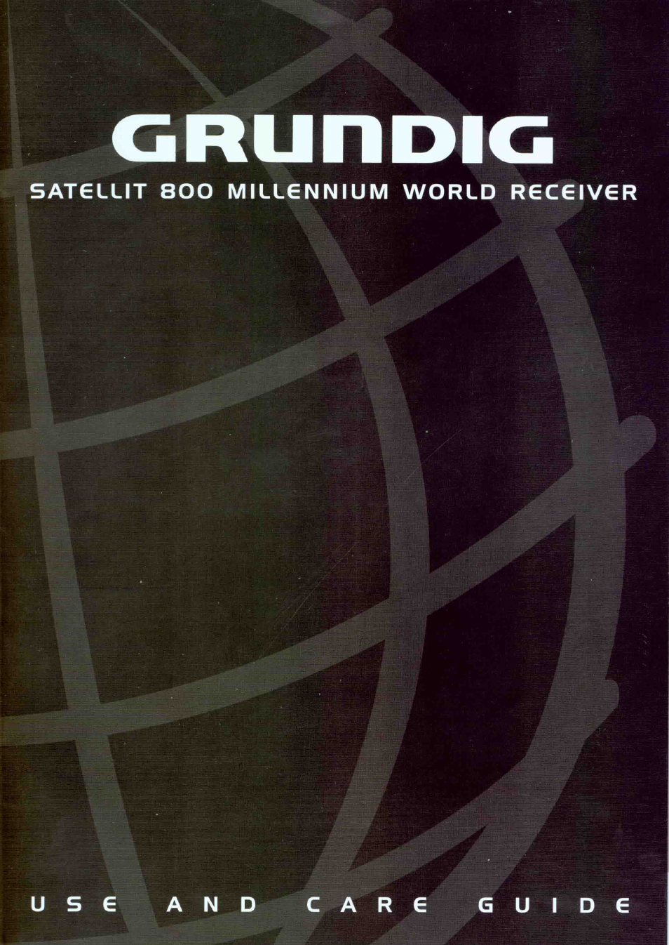 Grundig 800 User Manual | 30 pages