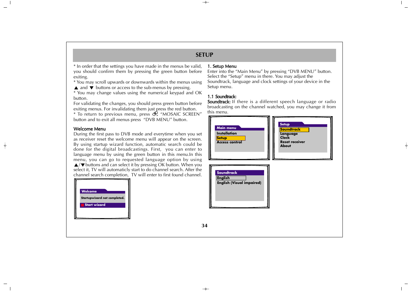 Grundig GULCD26HDIT User Manual | Page 34 / 45
