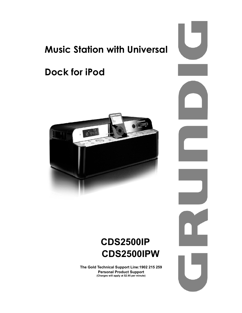 Grundig CDS2500IPW User Manual | 22 pages