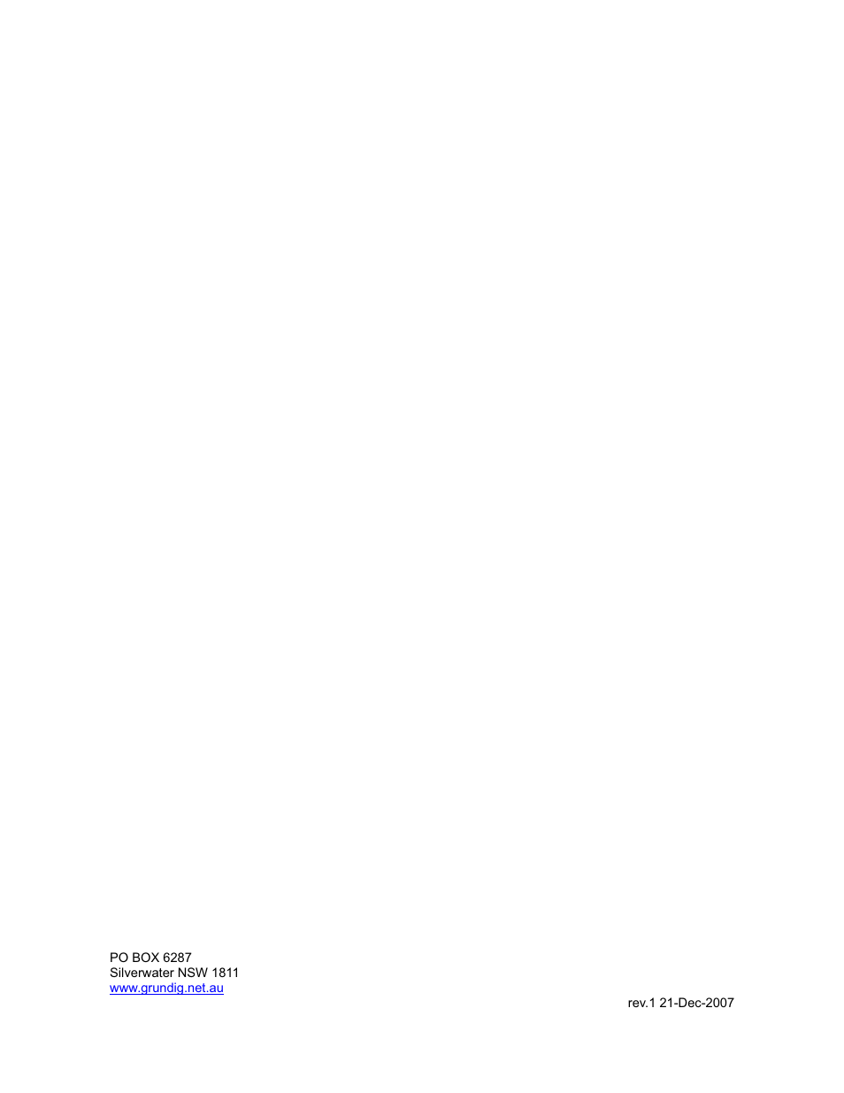 Grundig CDS2500IPW User Manual | Page 22 / 22