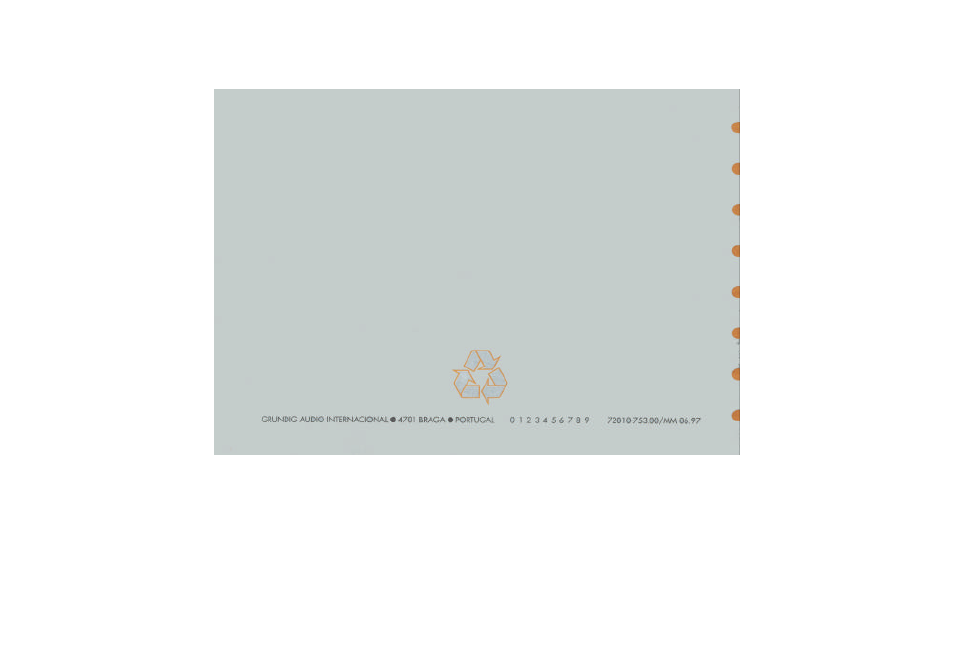 Grundig World Receiver G2000A User Manual | Page 13 / 13