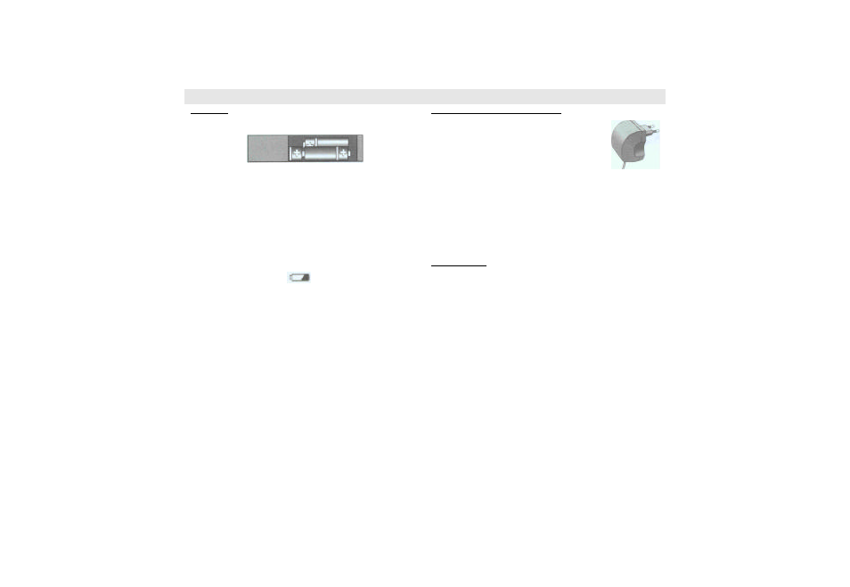 Power supply | Grundig World Receiver G2000A User Manual | Page 5 / 13