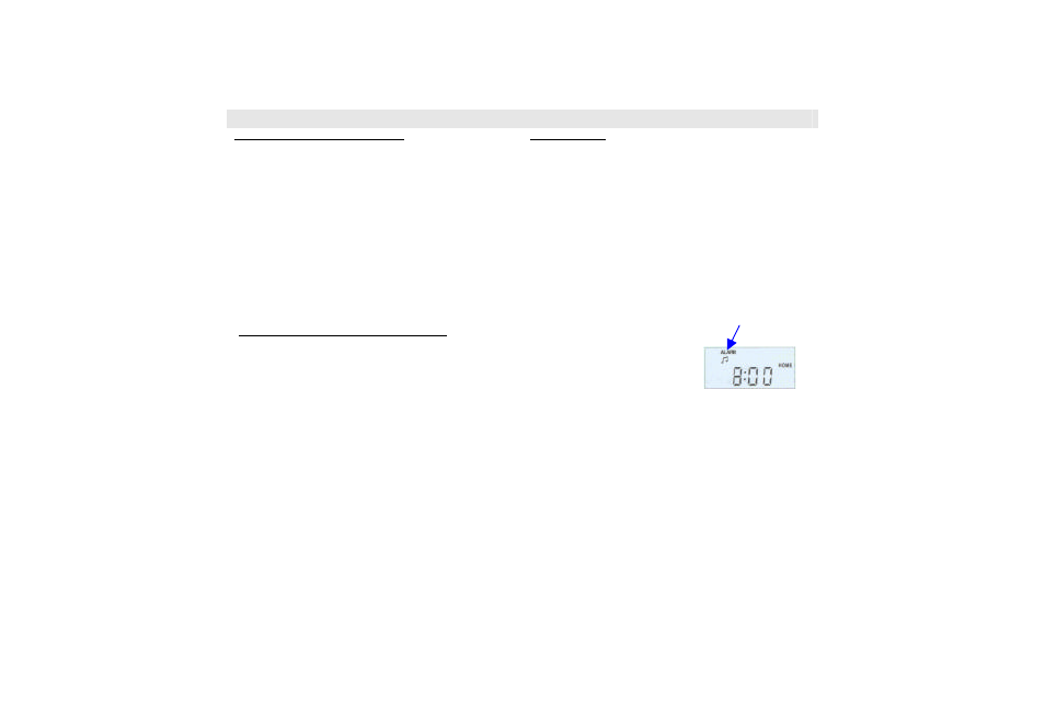 Clock alarm | Grundig World Receiver G2000A User Manual | Page 9 / 13