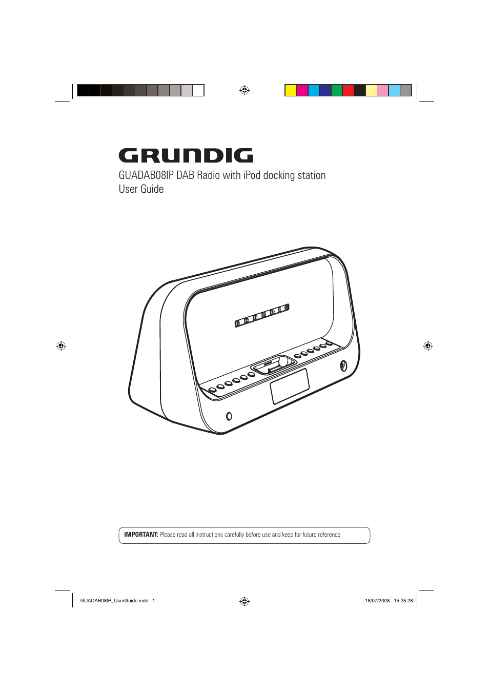 Grundig GUADAB08IP User Manual | 19 pages