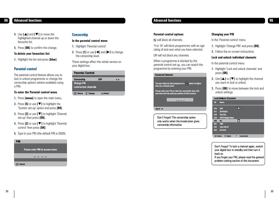 Grundig GUDB20USB3 User Manual | Page 12 / 25