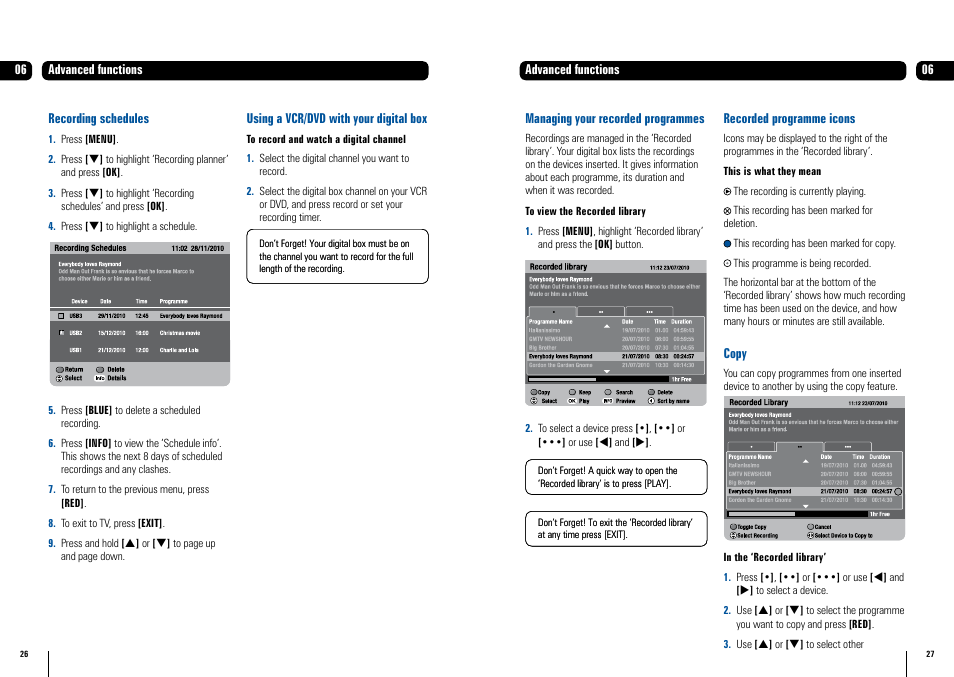 Grundig GUDB20USB3 User Manual | Page 14 / 25