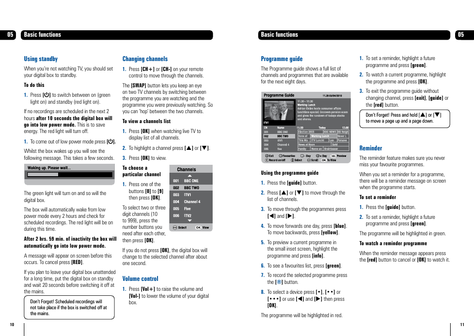 Grundig GUDB20USB3 User Manual | Page 6 / 25