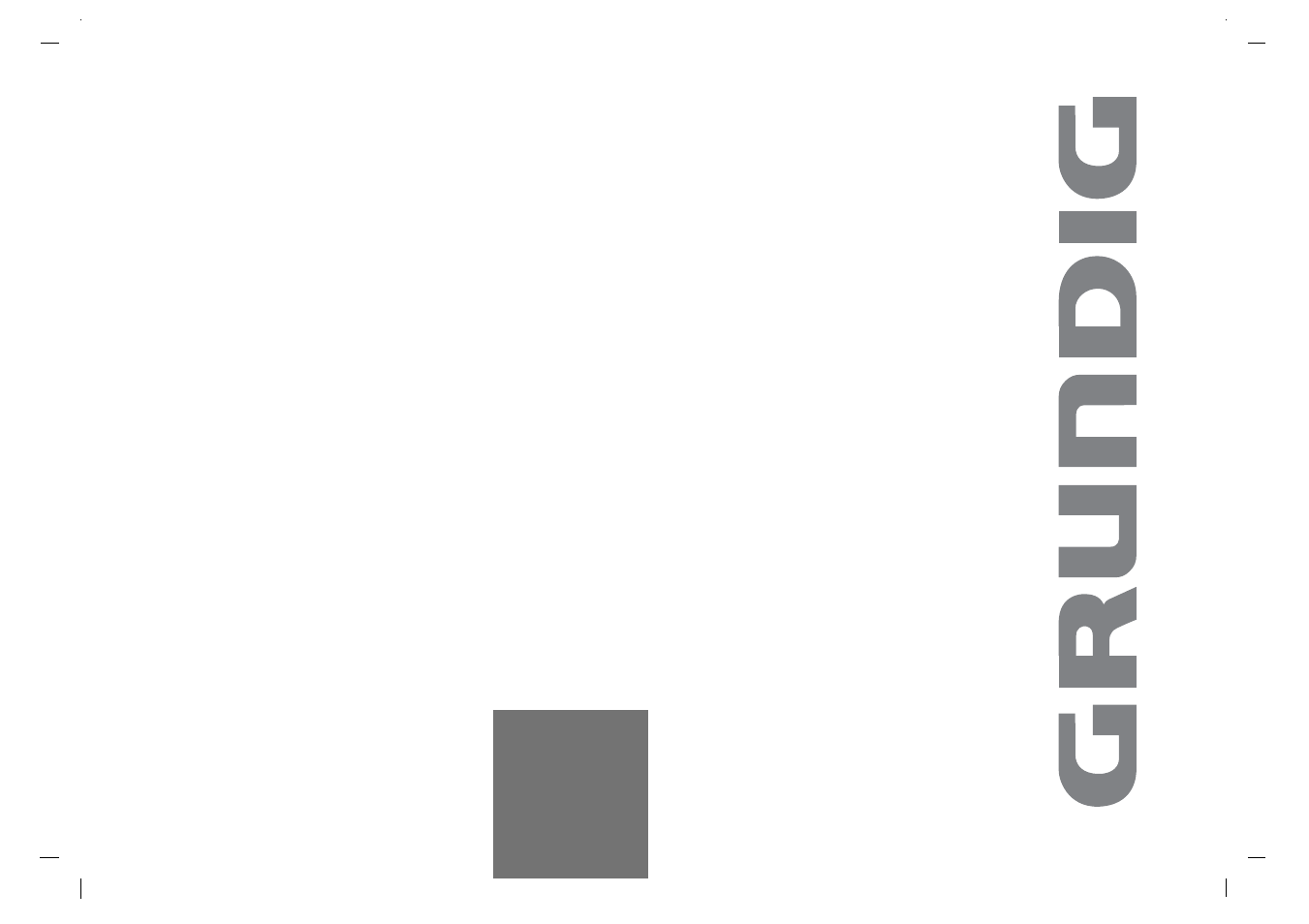 Grundig Cinemo GLCD4000HD User Manual | 48 pages