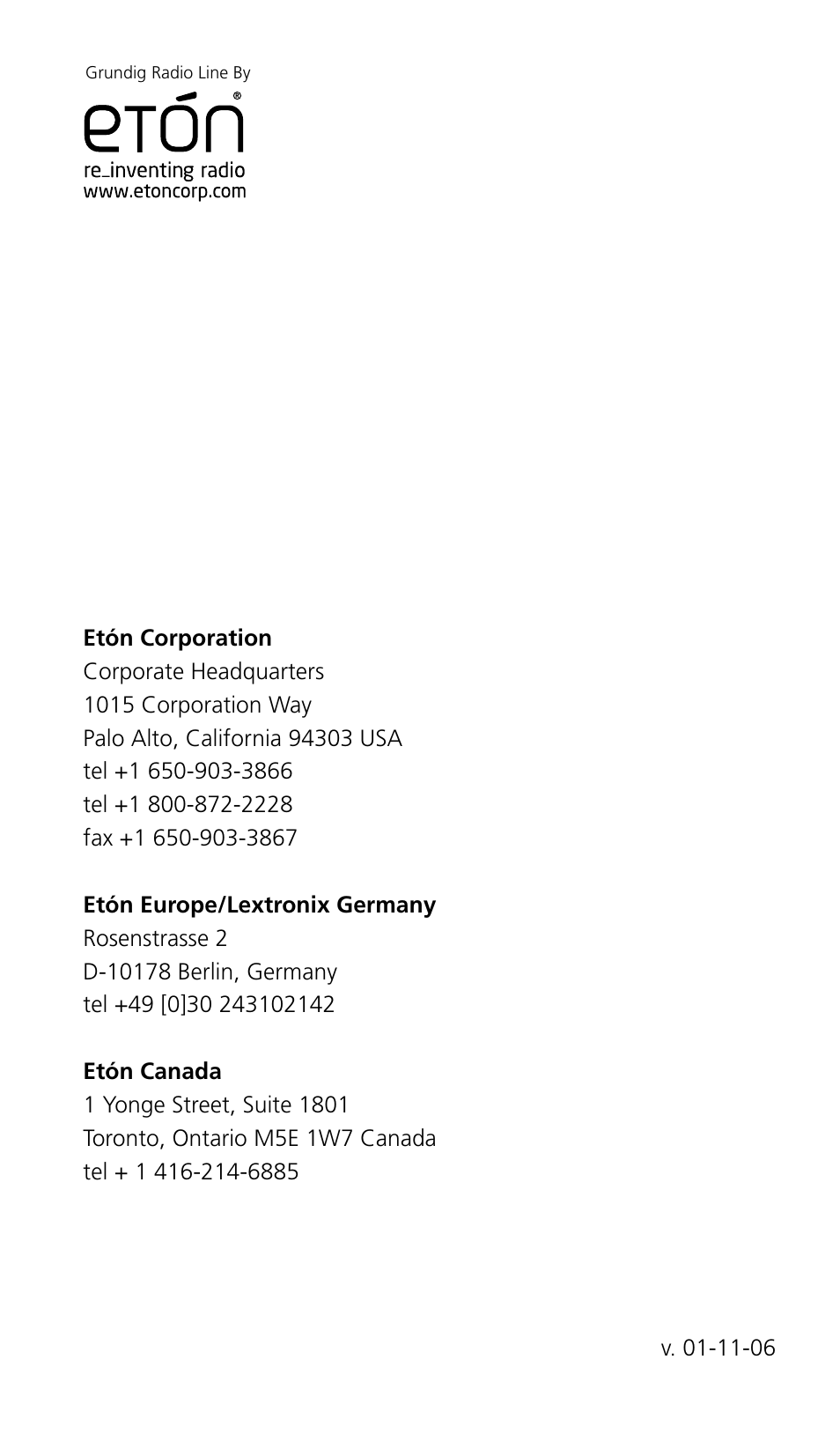 Grundig GMINI 300PEAM User Manual | Page 19 / 19