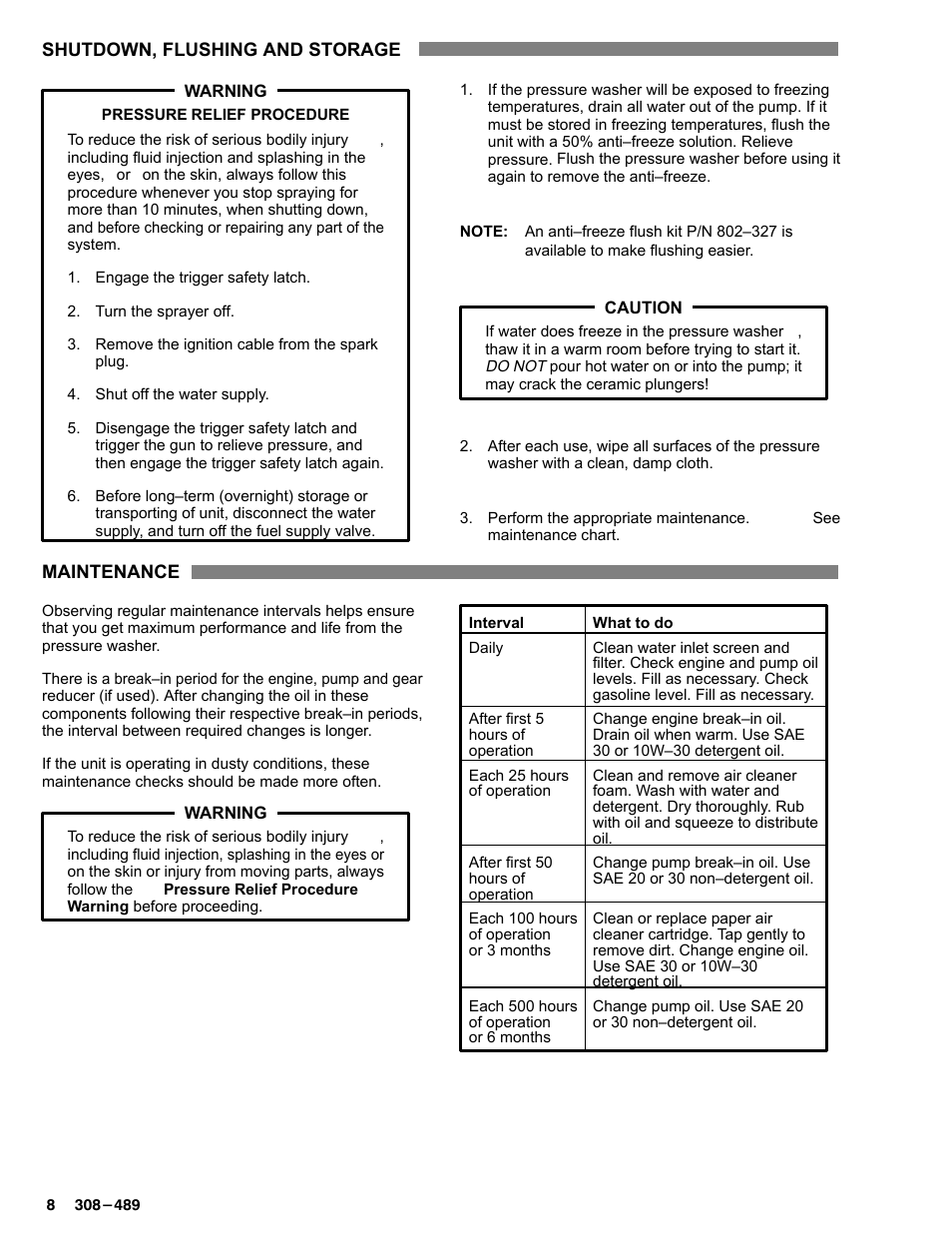 Graco Inc. Hydra Clean 3035 User Manual | Page 8 / 20