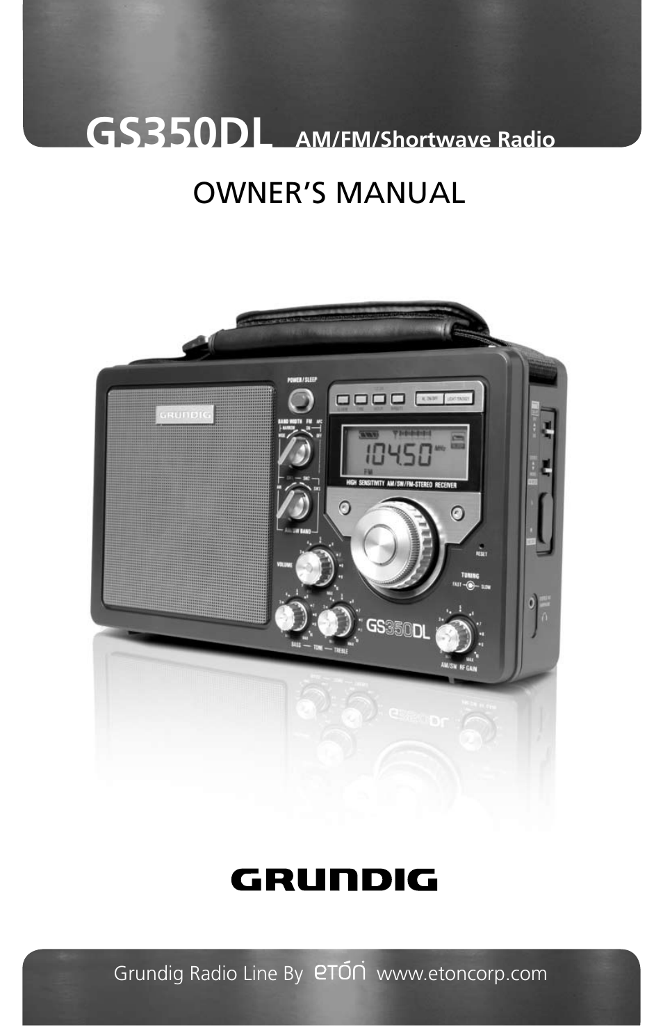 Grundig GS350DL User Manual | 21 pages