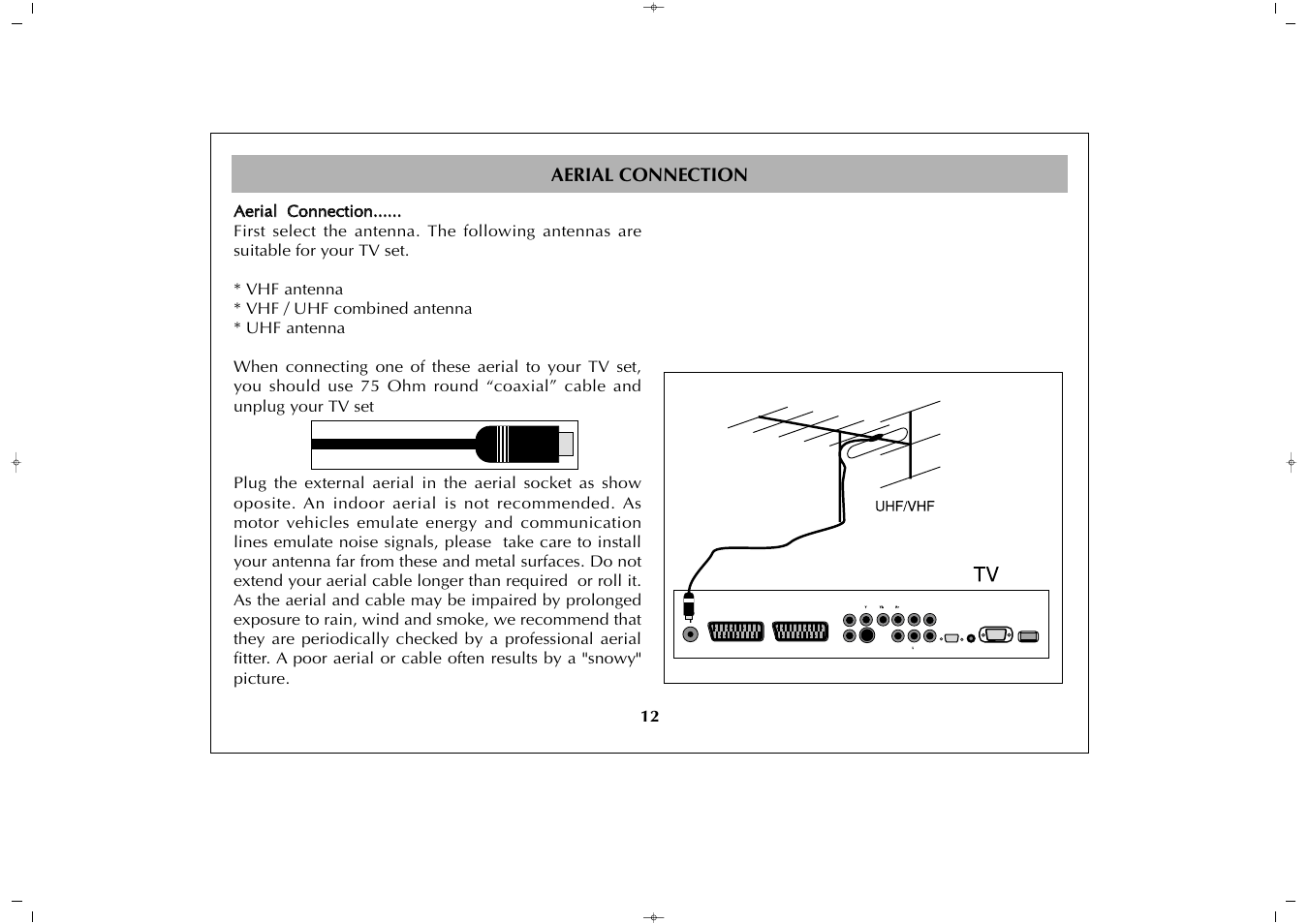 Grundig GULCD32HDT User Manual | Page 12 / 35