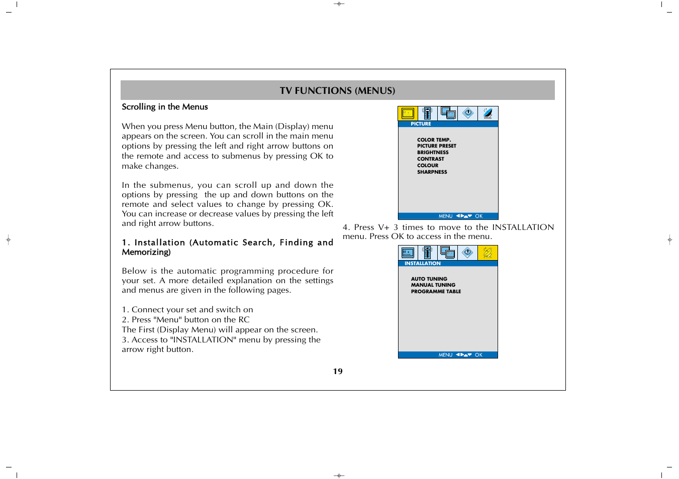 Grundig GULCD32HDT User Manual | Page 19 / 35
