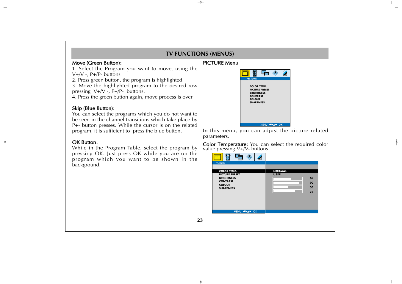 Grundig GULCD32HDT User Manual | Page 23 / 35