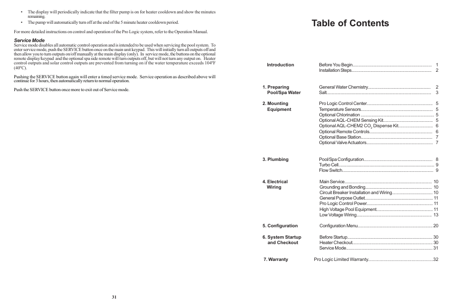 Goldline LOGIC PL-P-4 User Manual | Page 34 / 36