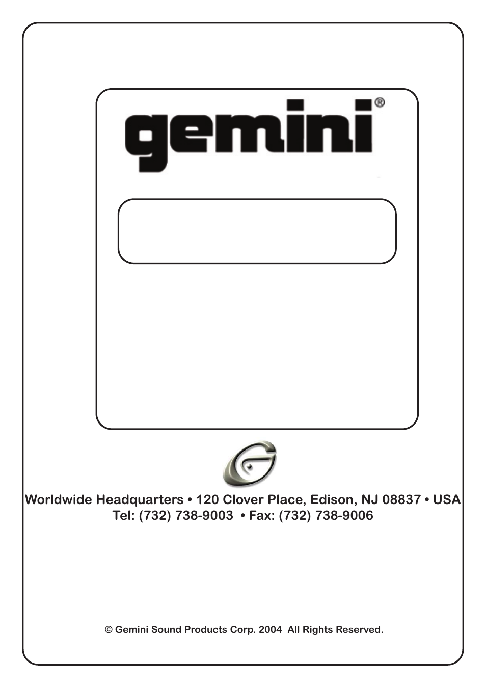 Gemini Industries TT-002MKII User Manual | Page 16 / 16