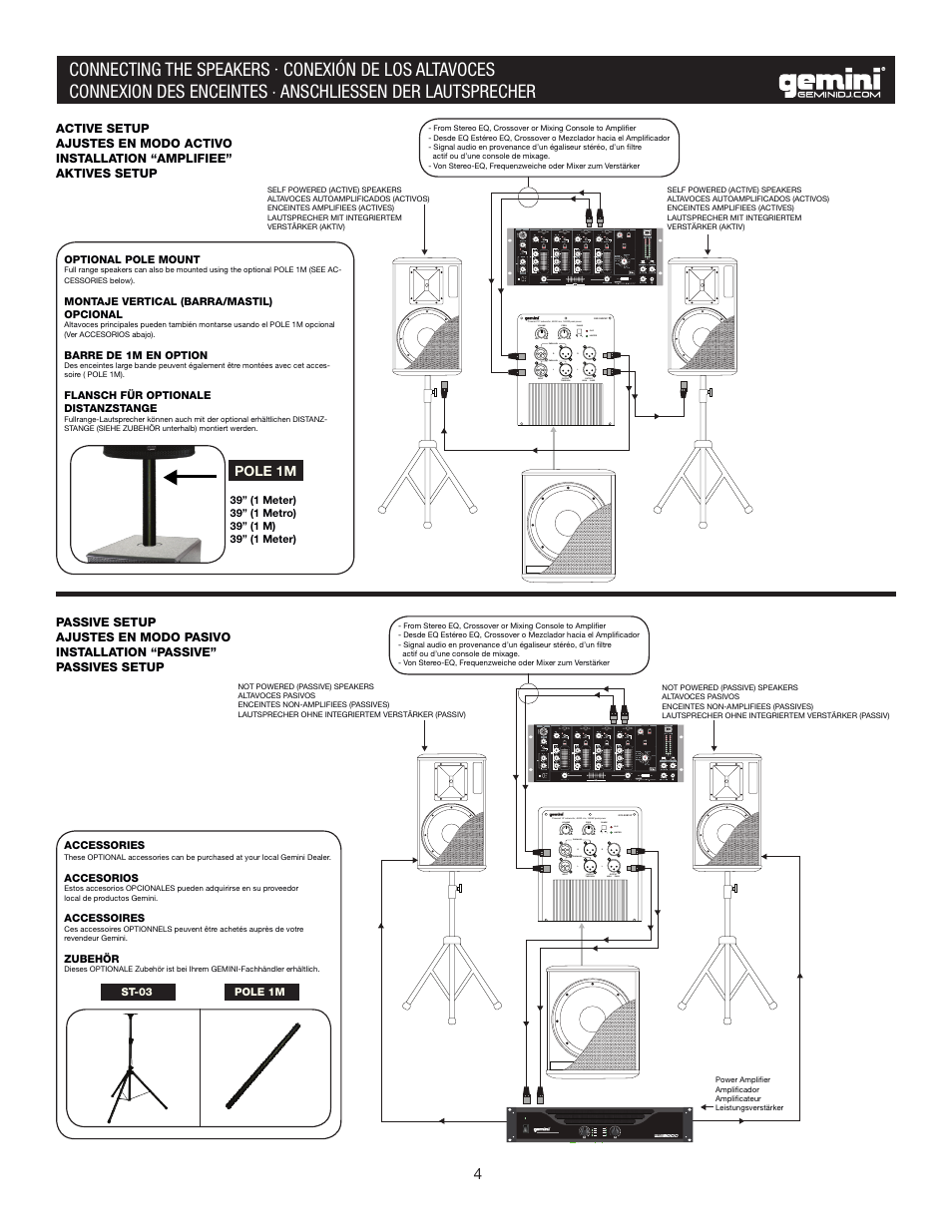 Gemini Industries GVXSERIES GVX-SUB18P User Manual | Page 4 / 9