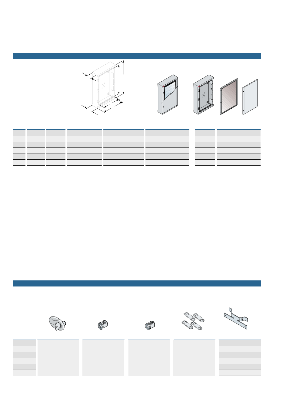 Order codes, Rapid selection table | Gemini Industries 1SLC805002F0001 User Manual | Page 23 / 26