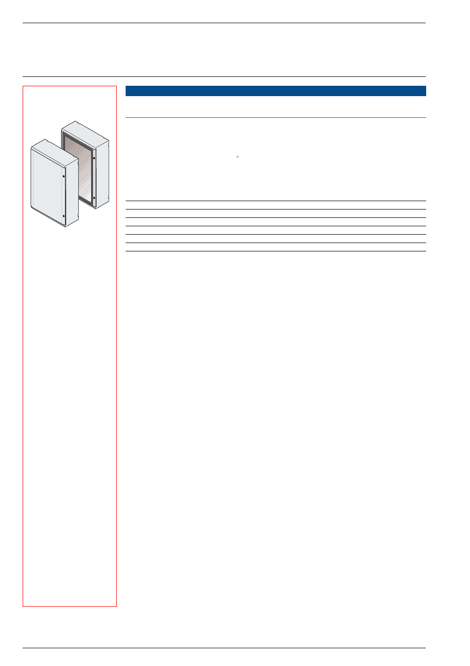 Order codes / el.nummer, Basic configurations, Boxes and doors | Gemini Industries 1SLC805002F0001 User Manual | Page 7 / 26