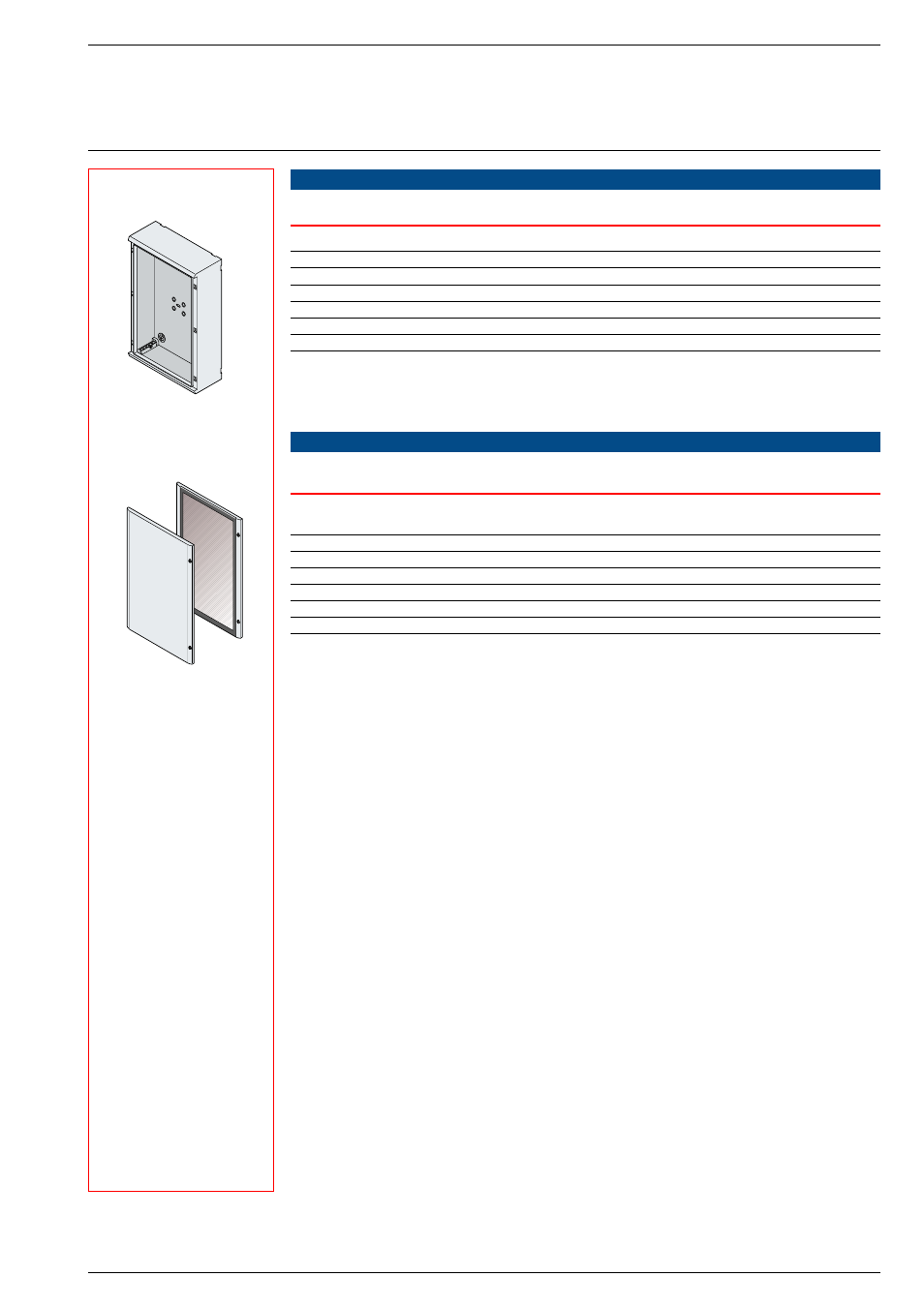 Order codes / el.nummer, Basic configurations, Single box | Single doors | Gemini Industries 1SLC805002F0001 User Manual | Page 8 / 26