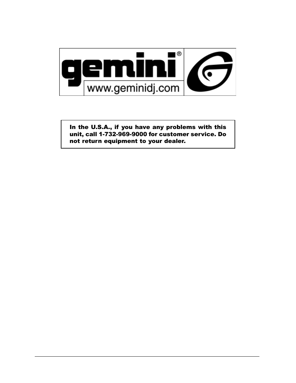 Gemini Industries UHF Sixteen UX-160 User Manual | Page 12 / 12