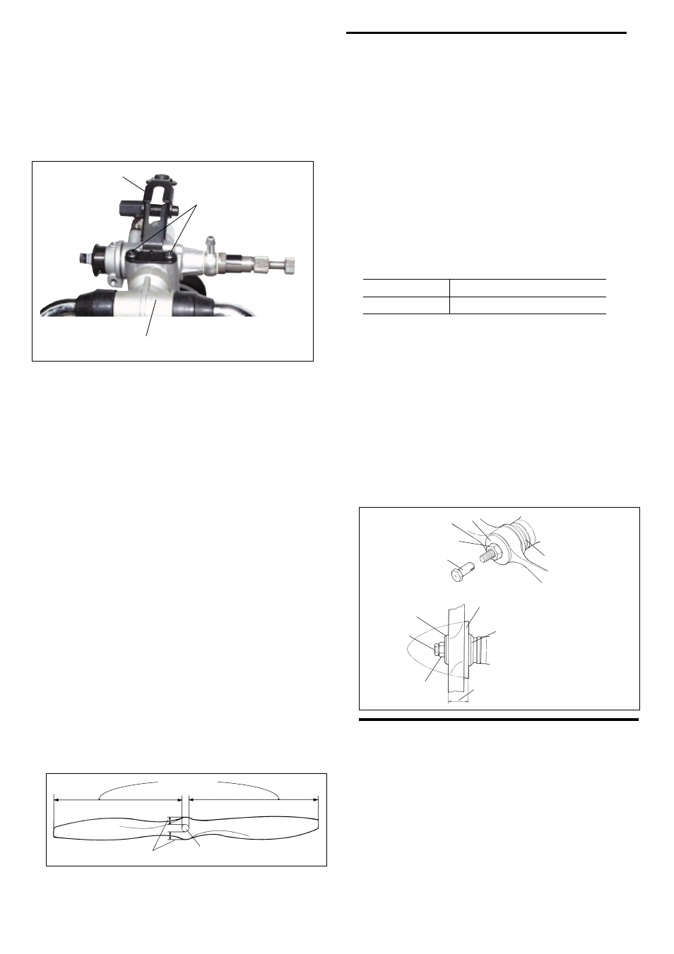 Propeller, Fuel tank | O.S. Engines FT-160 Gemini User Manual | Page 6 / 17