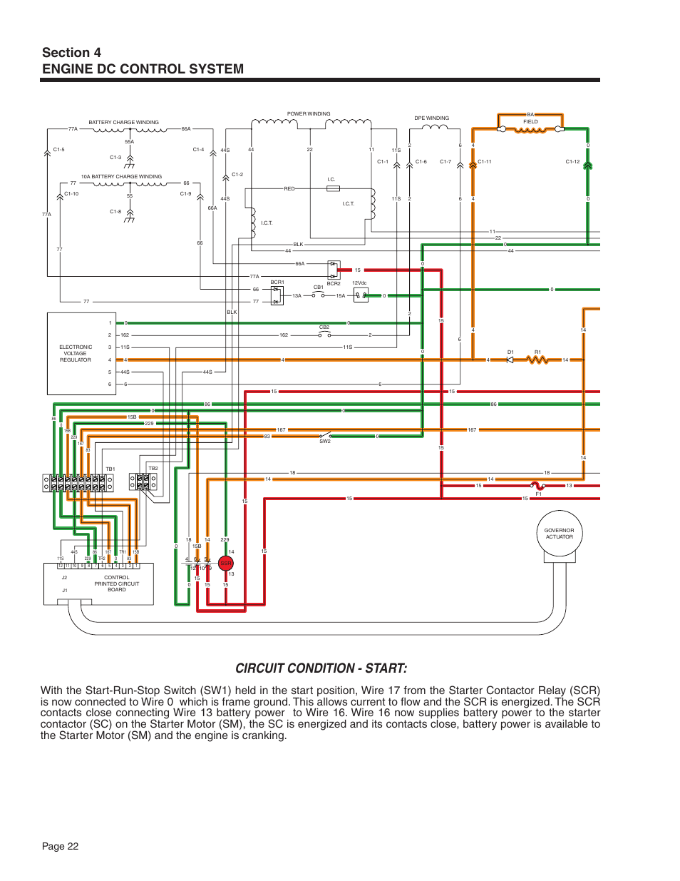 Circuit condition - start, 12 vdc supply = 12 vdc control = ac power = ground, Page 22 | Guardian Technologies 5209 User Manual | Page 24 / 90