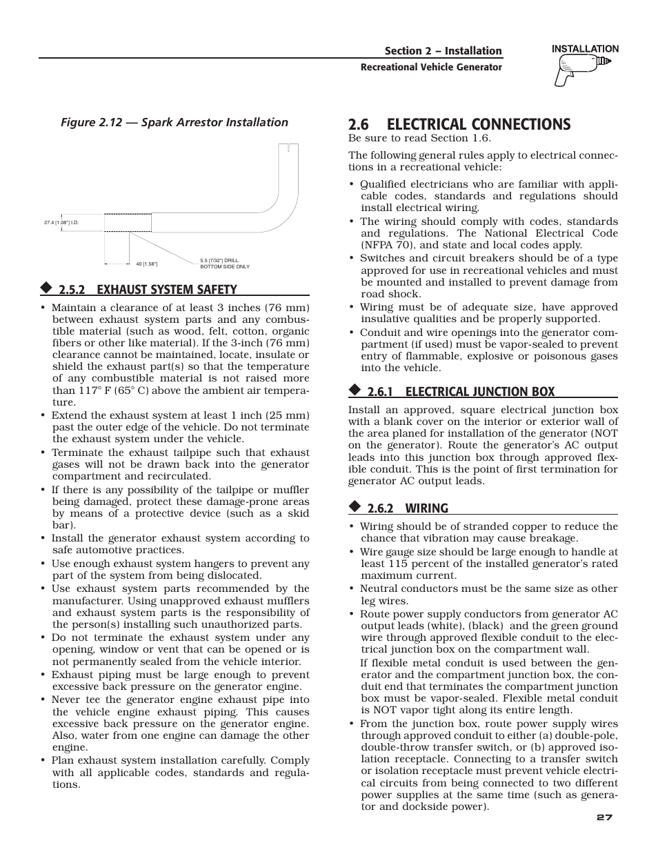 6 electrical connections | Guardian Technologies QUIETPACT 40LP 004701-0 User Manual | Page 29 / 52