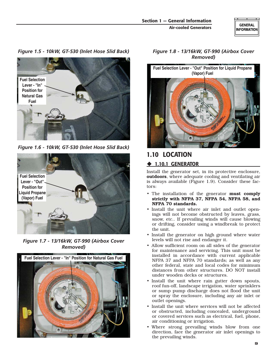 10 location | Guardian Technologies 005282 User Manual | Page 11 / 72